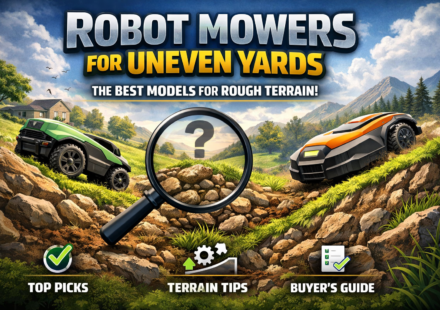 robot mower said to work well in uneven yards
